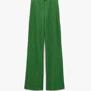 Zara Green Women's Pants